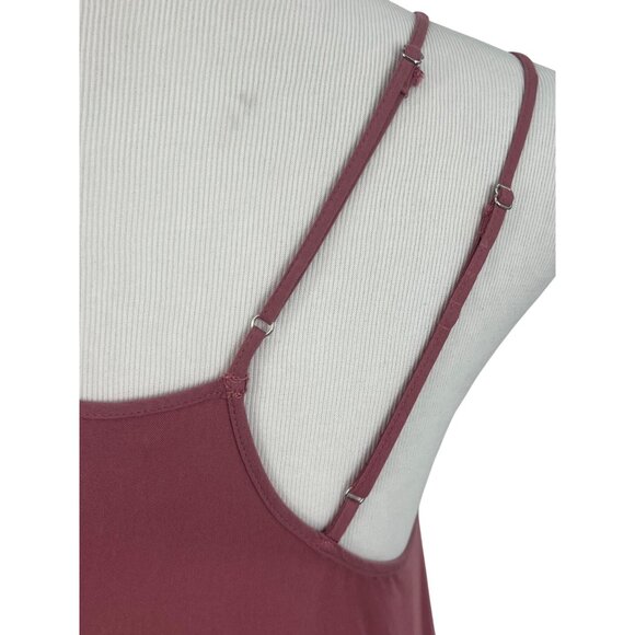 Free People Tattered Up Shred Slip Dress XS| Whimsigoth Grunge Fairy Boho| Mauve - Picture 6 of 16